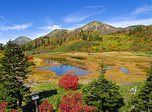 妙高山、火打山