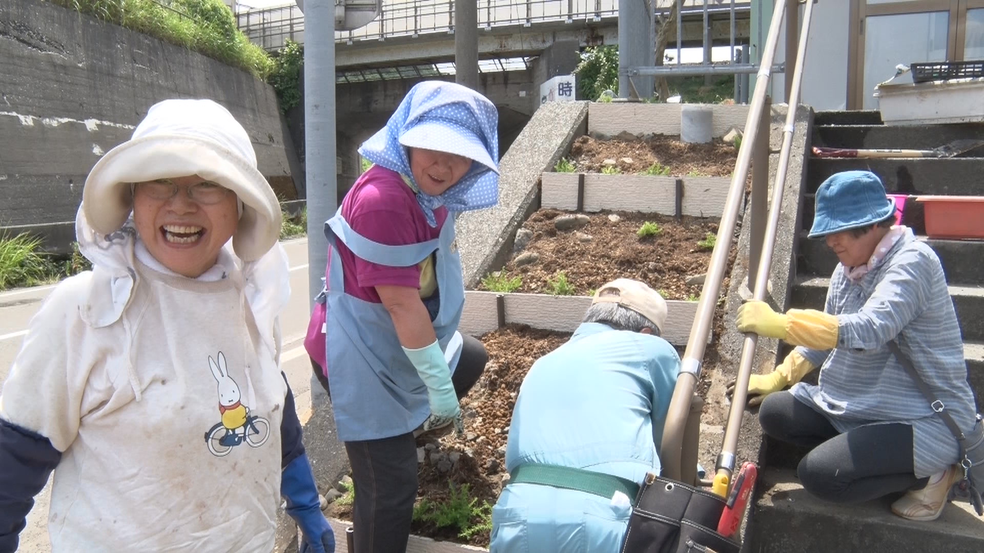 名立駅がこの夏 花で彩られます えちごトキめき鉄道株式会社
