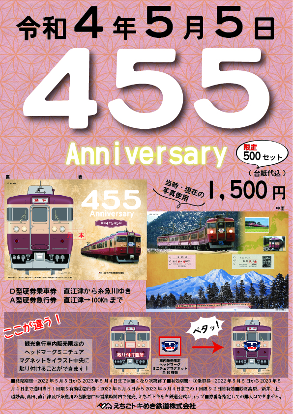 使用期限切れ　銚子駅　観光記念入場券　平成1年5月3日